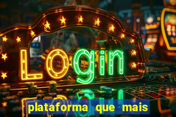plataforma que mais paga no fortune tiger