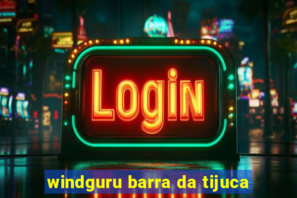 windguru barra da tijuca