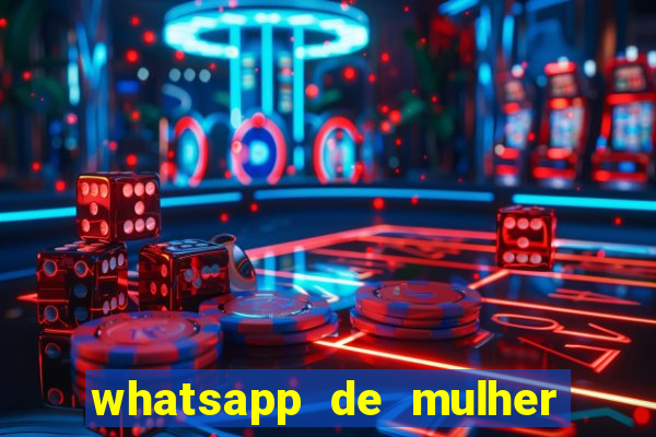whatsapp de mulher de programa