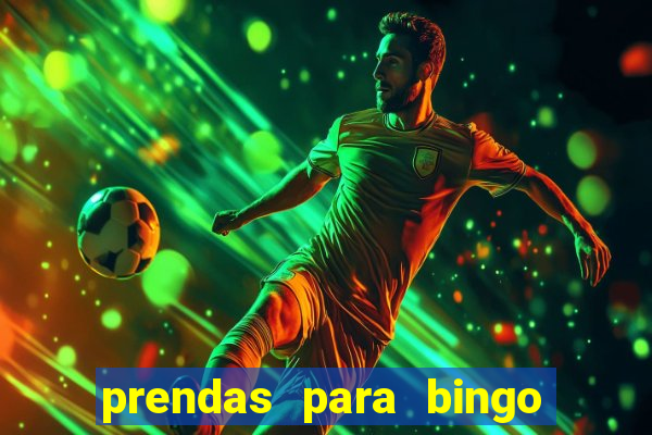 prendas para bingo de natal