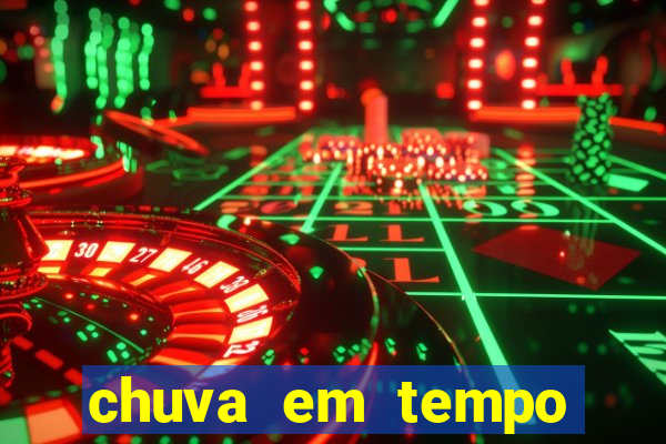 chuva em tempo real ipmet