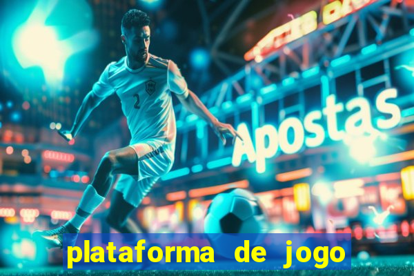 plataforma de jogo nova pagando