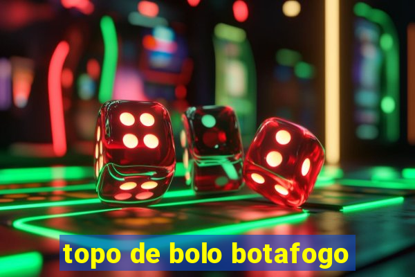 topo de bolo botafogo