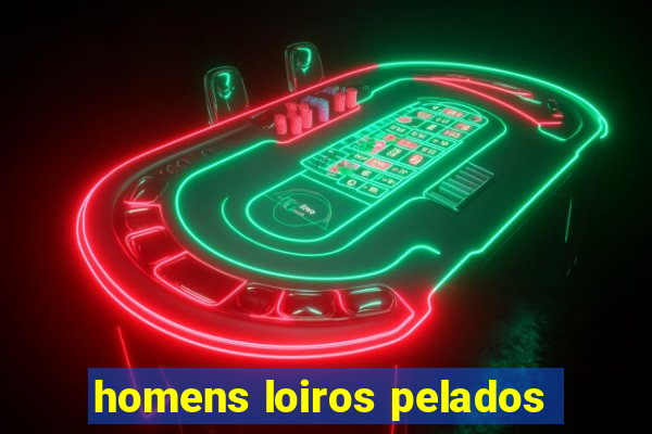homens loiros pelados