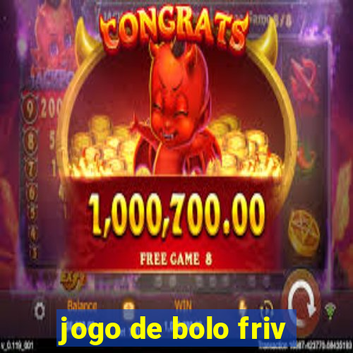 jogo de bolo friv