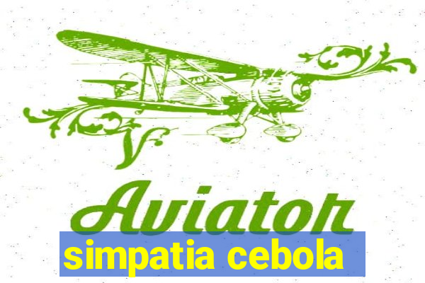 simpatia cebola
