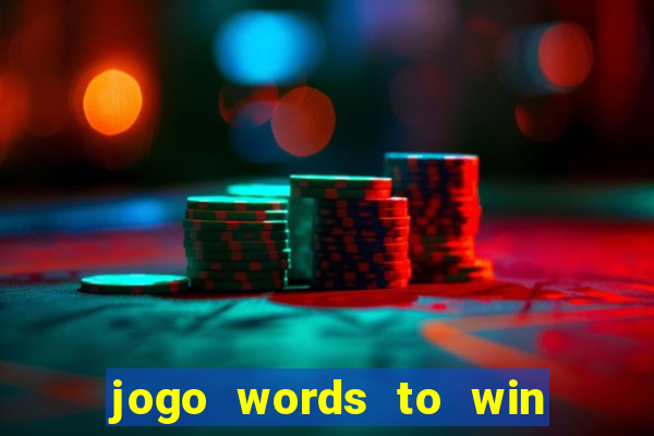 jogo words to win paga mesmo