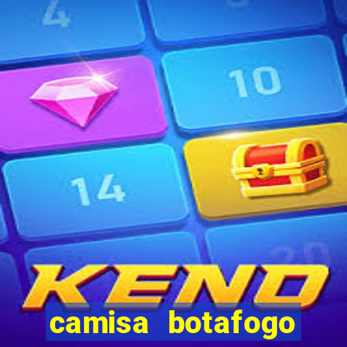 camisa botafogo plus size