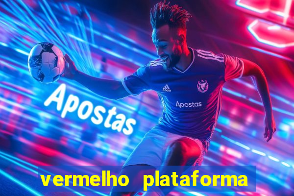 vermelho plataforma de jogos