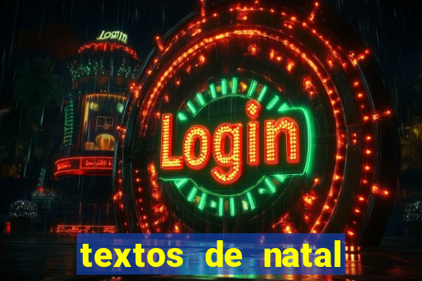 textos de natal para leitura