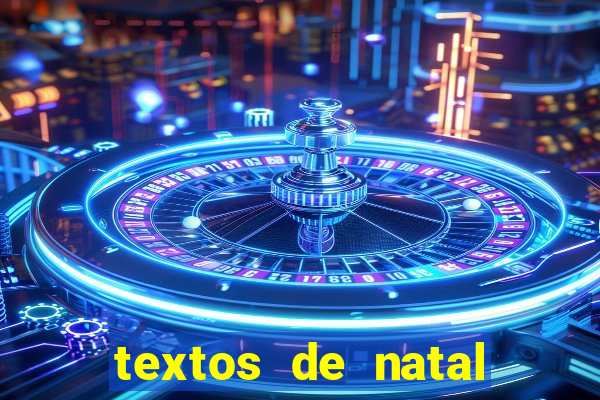 textos de natal para leitura