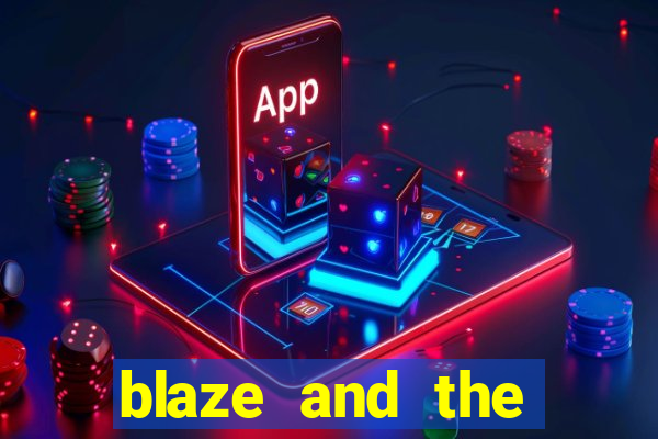 blaze and the monster machines logo font
