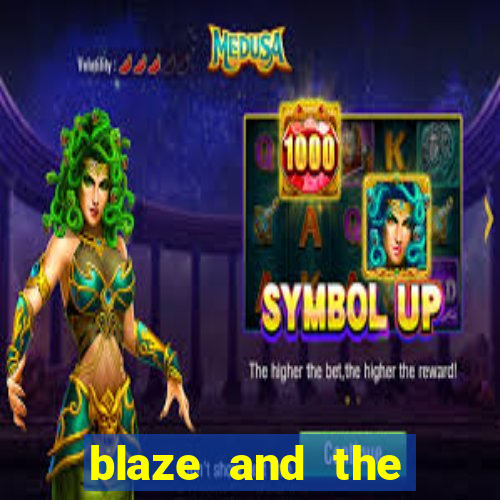 blaze and the monster machines logo font