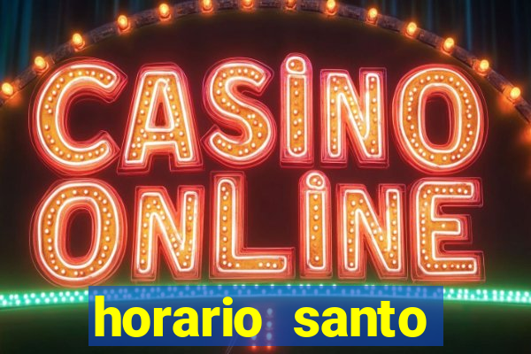 horario santo agostinho x vila maria