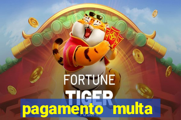pagamento multa detran mg
