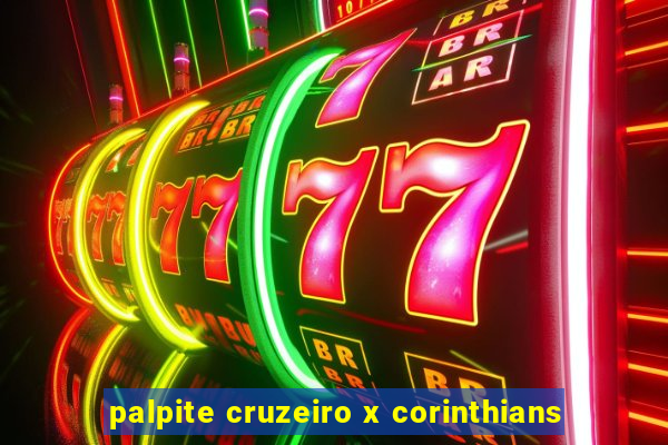 palpite cruzeiro x corinthians