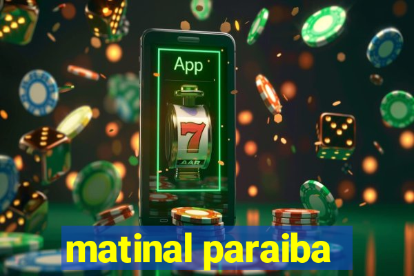 matinal paraiba