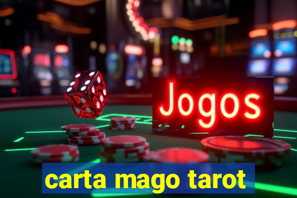 carta mago tarot