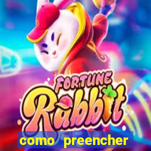 como preencher recibo de pagamento