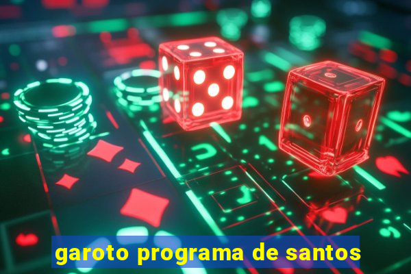 garoto programa de santos